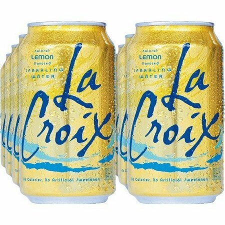 LA CROIX Sparkling Water, Lemon, 12 fl. oz., Multi, 2PK LCX40130